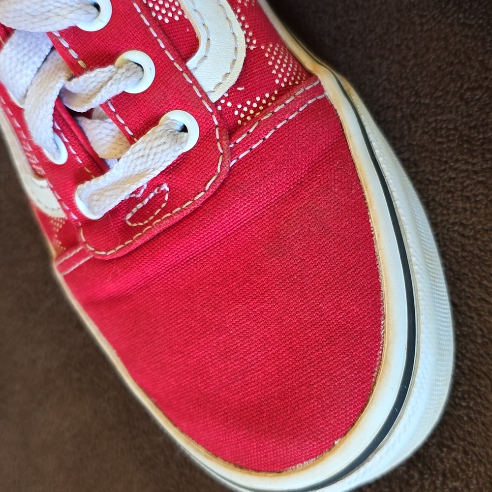 Red checkered vans - Picture 4 of 7